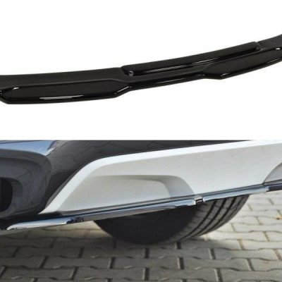 Splitter central traseiro for BMW X4 M-PACK (without a vertical bar)