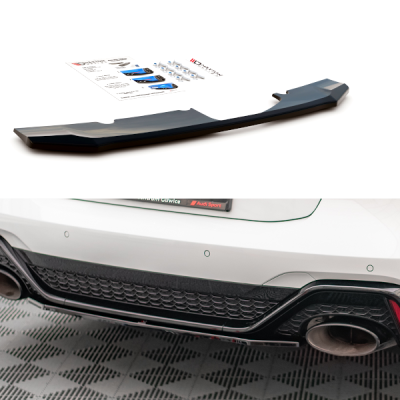 Splitter Central Traseiro Audi RS6 C8 / RS7 C8