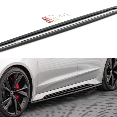 Difusores de embaladeiras laterais V.2 Audi RS6 C8 / RS7 C8
