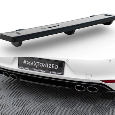 Splitter central traseiro VW GOLF VII R (with vertical bars)