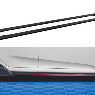 Racing Durability Difusores de embaladeiras laterais Honda Civic X Type-R