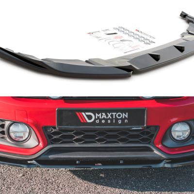 Splitter frontal V.2 Mini Countryman Mk2 F60 JCW