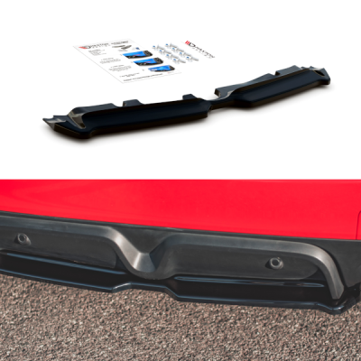 Splitter Central Traseiro Mini Countryman Mk2 F60 JCW