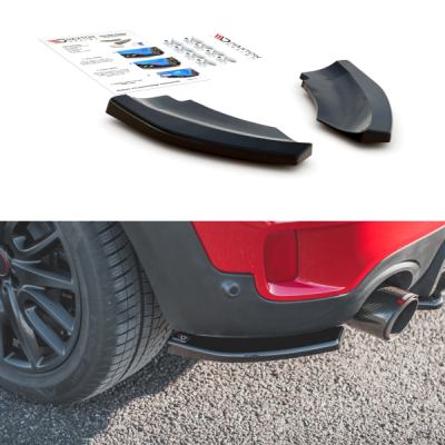 Splitters laterais traseiros Mini Countryman Mk2 F60 JCW