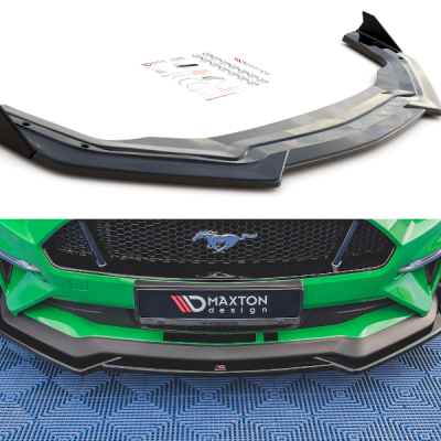 Splitter frontal V.1 + Flaps Ford Mustang GT Mk6 Facelift
