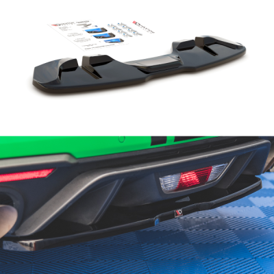Splitter Central Traseiro Ford Mustang GT Mk6 Facelift