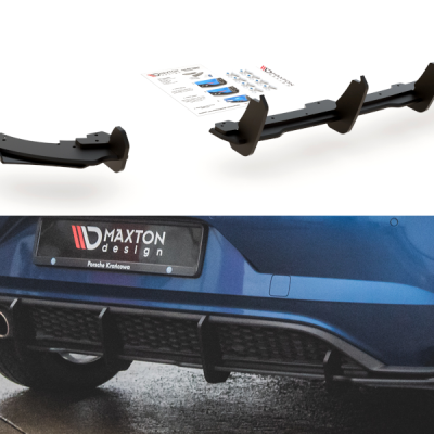 Racing Durability Embaladeira Traseira + Flaps Volkswagen Polo GTI Mk6