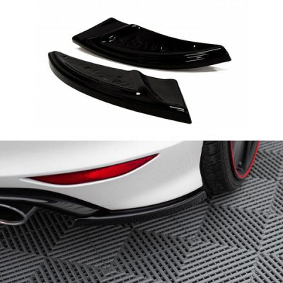 Splitters laterais traseiros V.1 VW Golf 7 R / R-Line