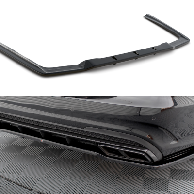 Splitter Central Traseiro (with vertical bars) Mercedes-Benz E63 AMG Sedan W212 Facelift