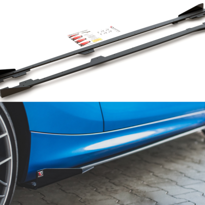 Racing Durability Difusores de embaladeiras laterais + Flaps BMW 1 F21 M135i / M140i / M-Pack