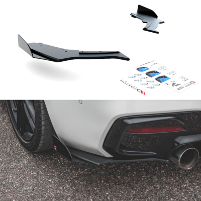 Racing Durability Splitters laterais traseiros V.3 + Flaps for BMW 1 F20 M140i