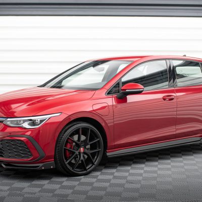Difusores de embaladeiras laterais V.2 + Flaps Volkswagen Golf 8 GTI / GTI Clubsport