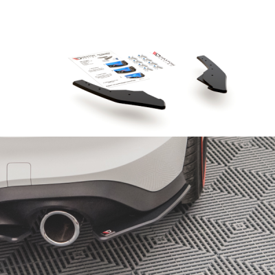 Racing Durability Splitters laterais traseiros Volkswagen Golf 8 GTI
