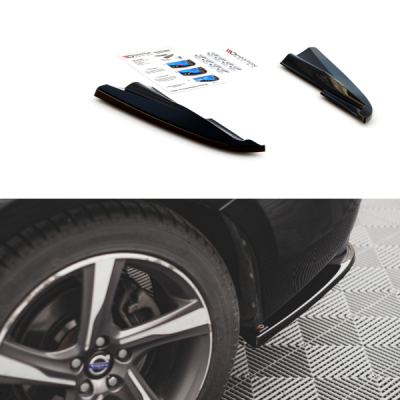Splitters laterais traseiros Volvo S60 R-Design Mk2
