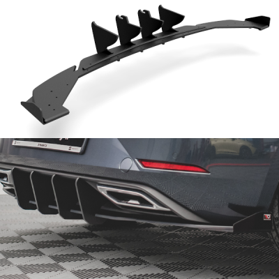 Racing Durability Embaladeira Traseira + Flaps Seat Leon FR Hatchback Mk4