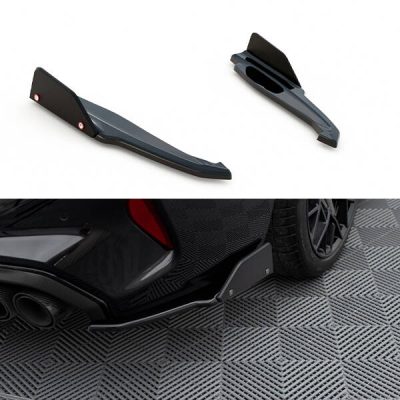 Splitters laterais traseiros V.1 + Flaps BMW M8 Gran Coupe F93