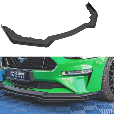 Street Pro Splitter frontal V.1 + Flaps Ford Mustang GT Mk6 Facelift