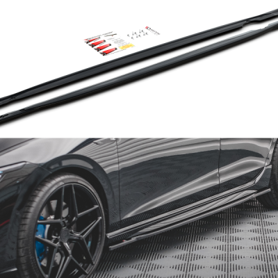 Difusores de embaladeiras laterais V.1 Volkswagen Golf R Mk8