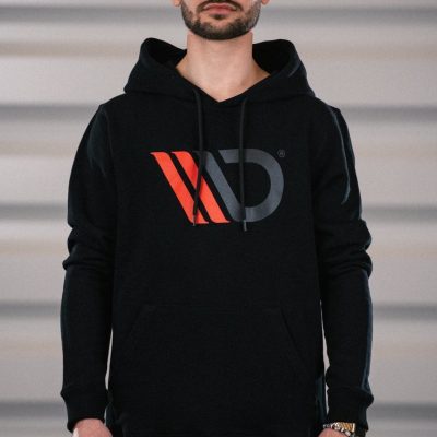 Mens Preto hoodie