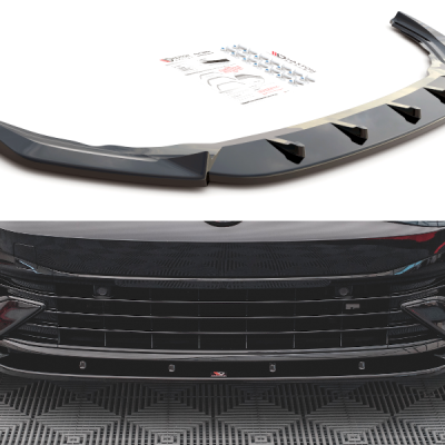 Splitter frontal V.2 Volkswagen Golf R Mk8