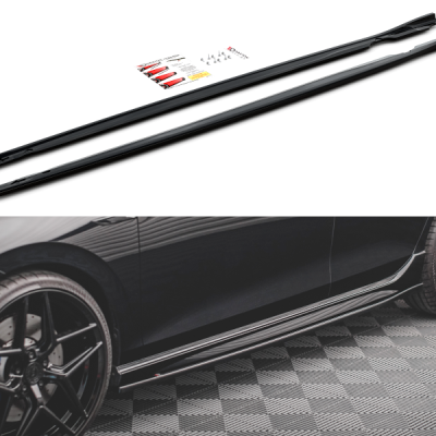 Difusores de embaladeiras laterais V.2 Volkswagen Golf R Mk8