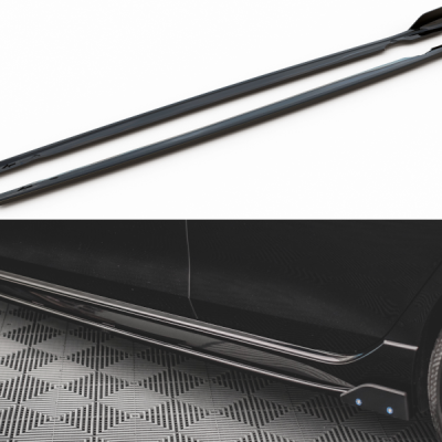 Difusores de embaladeiras laterais V.2 + Flaps Volkswagen Golf R Mk8