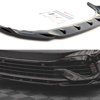 Splitter frontal V.4 Volkswagen Golf R Mk8