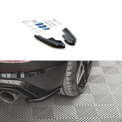 Splitters laterais traseiros V.4 for Volkswagen Golf R Mk8