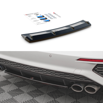 Splitter Central Traseiro for Audi S3 Sportback 8Y