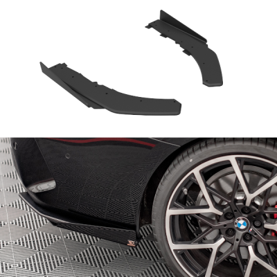 Street Pro Splitters laterais traseiros + Flaps BMW 4 M-Pack G22