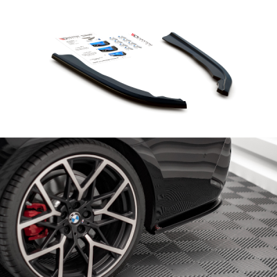 Splitters laterais traseiros V.1 BMW 4 M-Pack G22