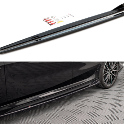 Difusores de embaladeiras laterais V.2 BMW 2 Gran Coupe M-Pack / M235i F44