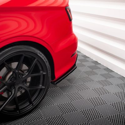 Splitters laterais traseiros Audi S3 Sedan 8V