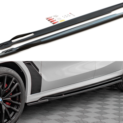 Difusores de embaladeiras laterais BMW X6 M F96 / X6 M-Pack G06