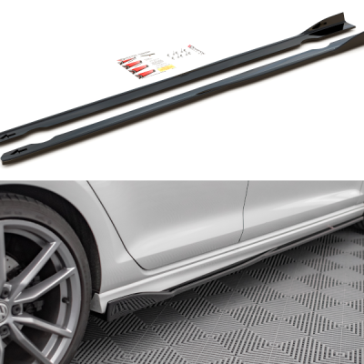 Difusores de embaladeiras laterais V.2 Volkswagen Golf R Mk7