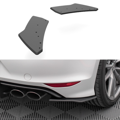 Street Pro Splitters laterais traseiros Volkswagen Golf R Mk7