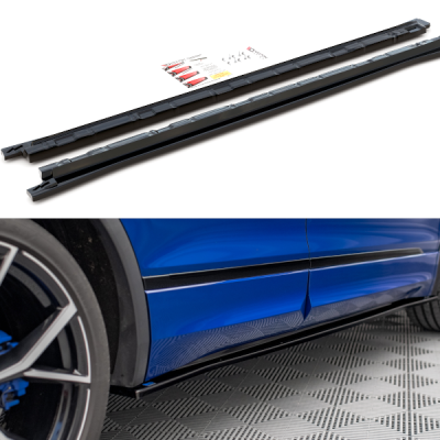 Difusores de embaladeiras laterais Volkswagen Tiguan R / R-Line Mk2 Facelift