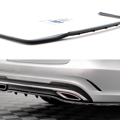 Splitter Central Traseiro (with vertical bars) Mercedes-Benz E AMG-Line Sedan W212 Facelift