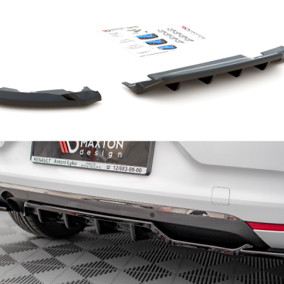 Splitter Central Traseiro (with vertical bars) Renault Clio Mk5