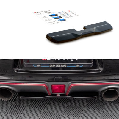 Splitter Central Traseiro for Nissan 370Z Nismo Facelift