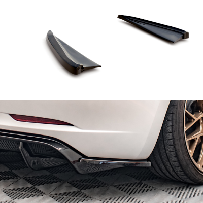 Splitters laterais traseiros V.2 Tesla Model 3
