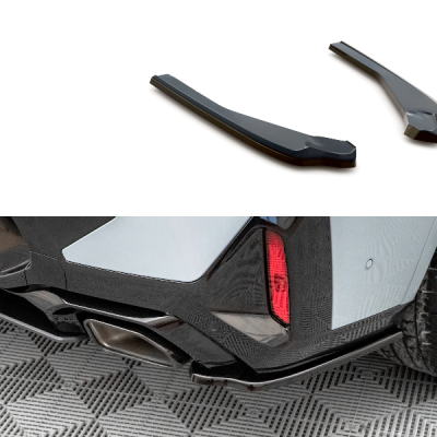Splitters laterais traseiros BMW X4 M-Pack G02 Facelift