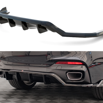 Splitter Central Traseiro (with vertical bars) BMW X6 M-Pack F16