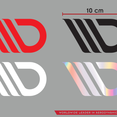 Maxton Sticker Branco 02 Signet Sticker Without Inscription 10x5 cm holographic