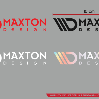 Maxton Sticker Holographic 05 Small Logo Sticker 15x2,8 cm holographic