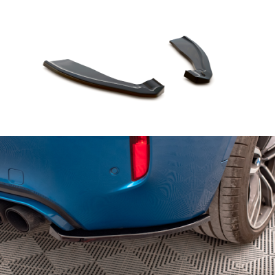 Splitters laterais traseiros BMW X6 M F86