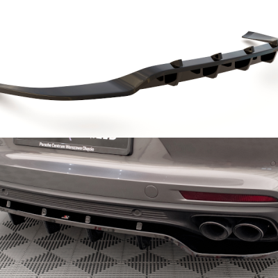 Splitter Central Traseiro (with vertical bars) Porsche Panamera E-Hybrid 971