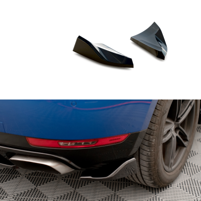 Splitters laterais traseiros Porsche Macan Mk1