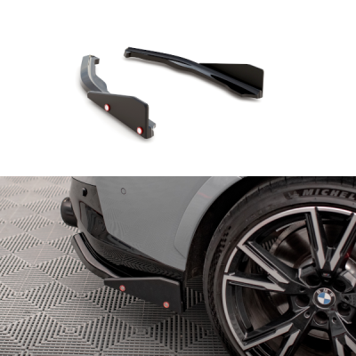 Splitters laterais traseiros V.2 + Flaps BMW 2 Coupe M240i G42