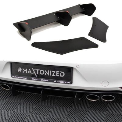 VW GOLF 7 R Hatchback REAR DIFFUSER & Difusores laterais traseiros